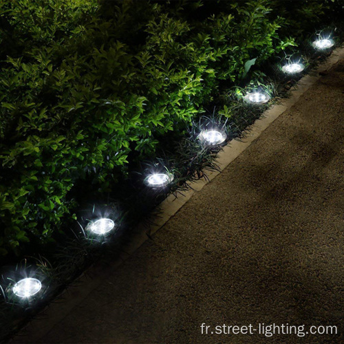 Lumière de pelouse à LED solaire extérieure